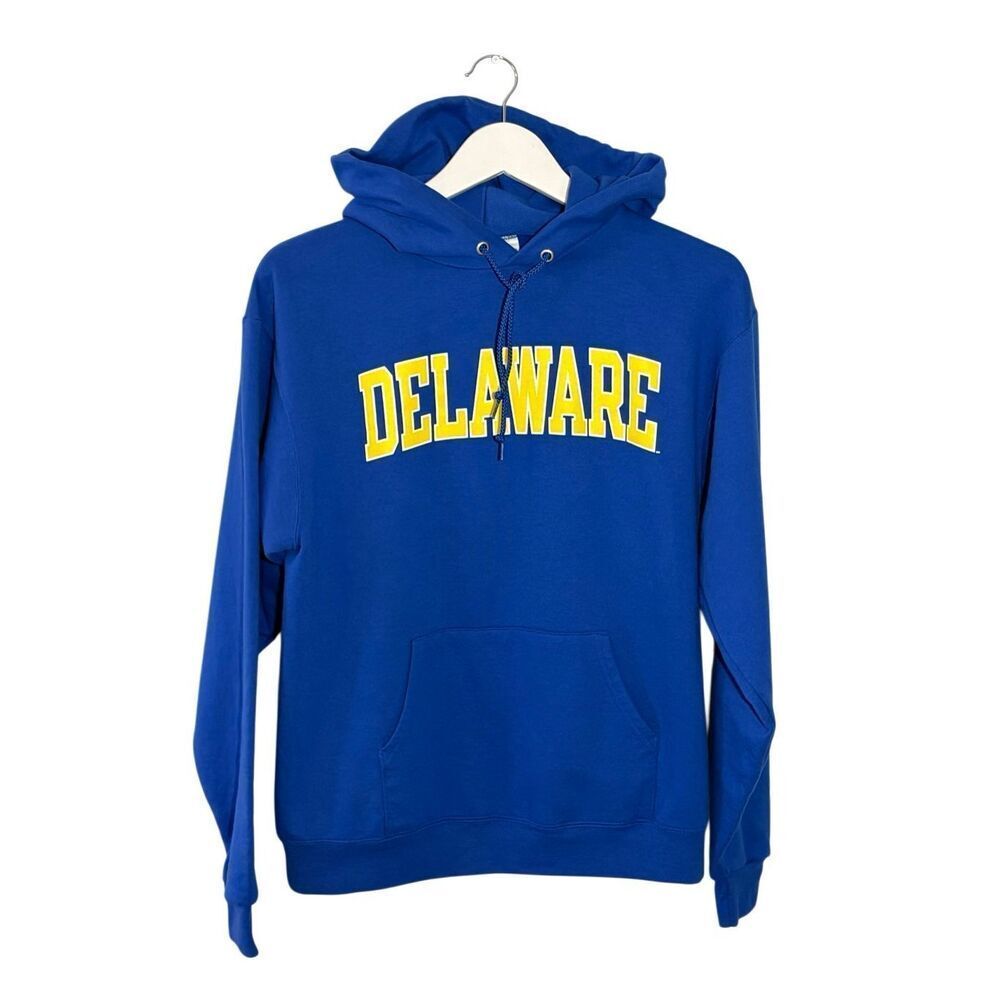 NWOT Champion University of Delaware Royal blue hoodie - M